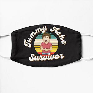 Tummy Ache Survivor sticker, Funny Tummy Ache Sticker, Stomach Ache Sticker, I'm A Survivor Sticker, Waterproof Sticker, Vinyl Sticker Flat Mask