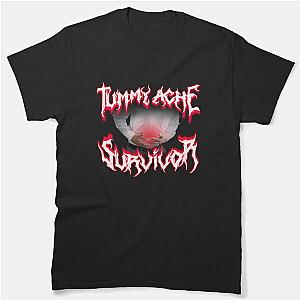 Tummy Ache Survivor Metal Design Classic T-Shirt