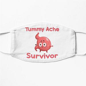 Tummy Ache Survivor Vintage Men Women Gift Flat Mask