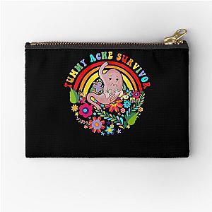 Tummy Ache Survivor (4) Zipper Pouch