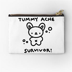 Cute Bear Tummy Ache Survivor Zipper Pouch