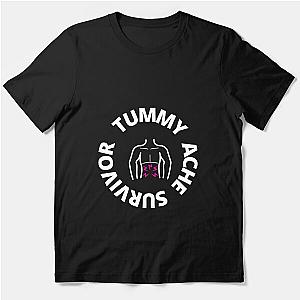 Tummy Ache Survivor Funny Vintage Essential T-Shirt
