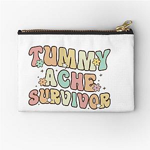 Tummy Ache Survivor shirt  Zipper Pouch