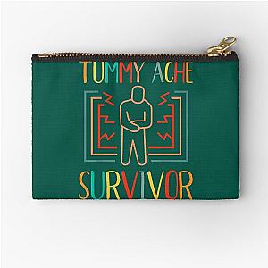 Vintage Tummy Ache Survivor       (6) Zipper Pouch