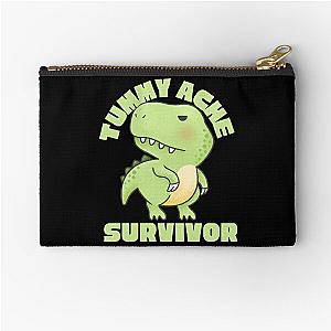   TUMMY ACHE SURVIVOR Zipper Pouch