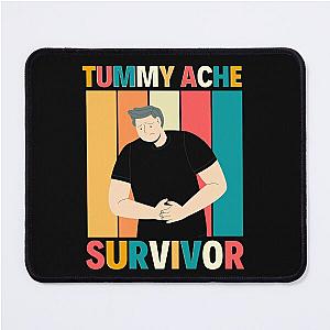 Vintage Tummy Ache Survivor Mouse Pad