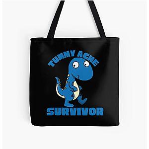  TUMMY ACHE SURVIVOR All Over Print Tote Bag