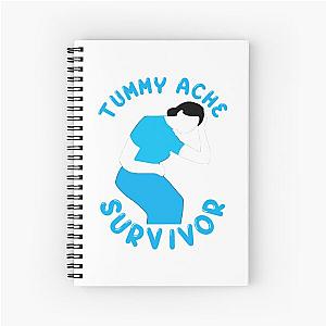 Vintage Tummy Ache Survivor         Spiral Notebook