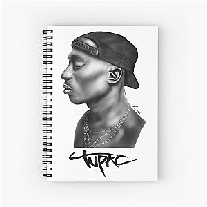 2Pac , Tupac Shakur  Spiral Notebook