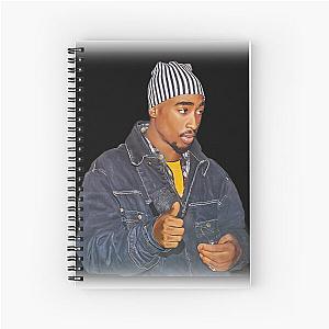 Tupac Shakur Spiral Notebook