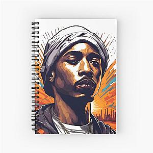 Tupac Shakur Spiral Notebook