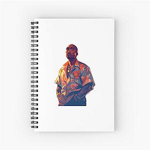 Tupac Shakur Rapper Spiral Notebook