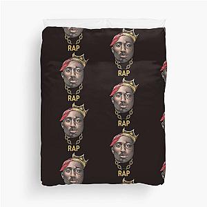 Tupac and the Notorious B.I.G. 2pac and Biggie Rap Kings Duvet Cover