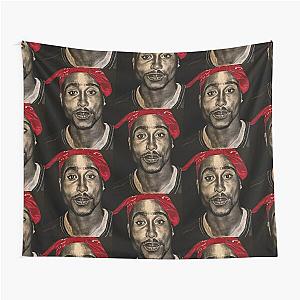 Tupac in red Tapestry