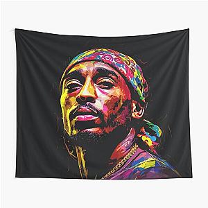 Tupac Shakur Rapper Legend Tapestry