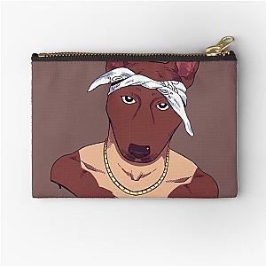 Dog Tupac Shakur Zipper Pouch