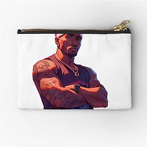 Tupac Shakur Rapper Zipper Pouch