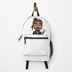 Tupac Shakur as Cartoon Backpack