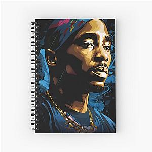 Thug Poet Tupac Shakur Spiral Notebook