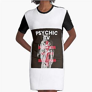 Psychic TV Graphic T-Shirt Dress