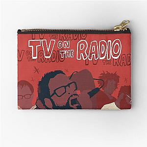 Red New TV on the tour 2022 Zipper Pouch