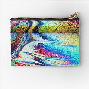 TV Distortion Zipper Pouch