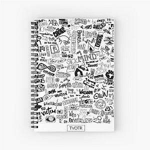 Fours Show TV on the radio TVOTR American Tour 2020 Spiral Notebook