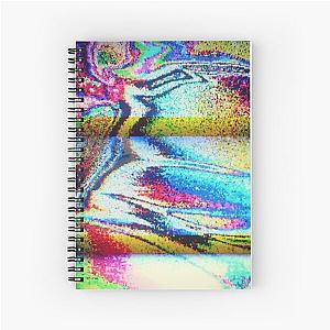 TV Distortion Spiral Notebook