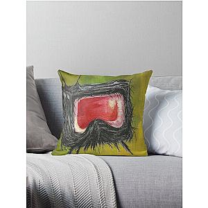 Furry Tv Throw Pillow