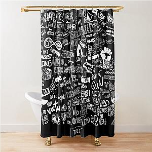 Threes Show TV on the radio TVOTR American Tour 2020 Shower Curtain