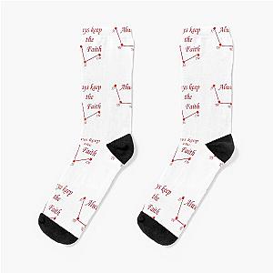 Always Keep the Faith TVXQ Socks