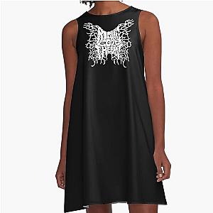 TVXQ DBSK Rising Gods of The East Heavy Metal Logo A Line Dress