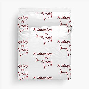 Always The Faith TVXQ Duvet Cover