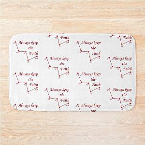 Always Keep Faith TVXQ Bath Mat