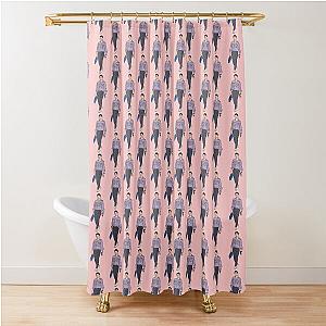 Changmin Choikang TvXQ Pink Full Body Shower Curtain