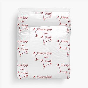 Always Keep The Faith TVXQ Duvet Cover