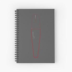 TVXQ Lightstick Line-Art Spiral Notebook