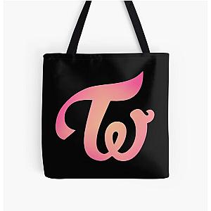 apricot neon magenta TWICE All Over Print Tote Bag RB0809