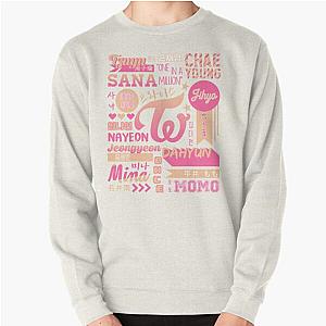 Twice Collage Pullover Sweatshirt RB0809