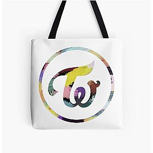 TWICE Logo All Over Print Tote Bag RB0809