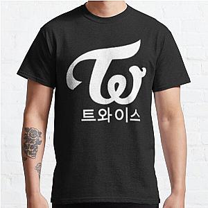 Twice Kpop logo Hangul Classic T-Shirt Classic T-Shirt RB0809