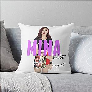 mina - twice Throw Pillow RB0809