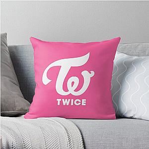 Twice Logo Throw Pillow RB0809