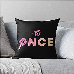 ONCE - TWICE Throw Pillow RB0809