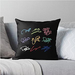 TWICE SIGNATURES Throw Pillow RB0809