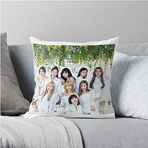 TWICE 트와이스 - TWICE#3 (With PRINTED Autographs) |  Throw Pillow RB0809