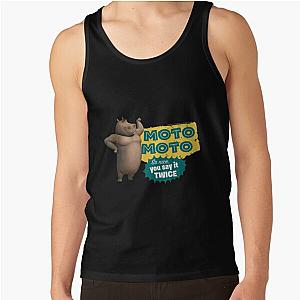 Madagascar Moto Moto Say It Twice Tank Top RB0809