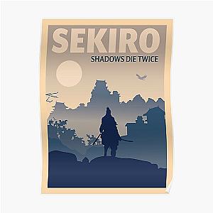 Sekiro Shadows Die Twice - Minimalist Travel Style - Video Game Art Poster RB0809