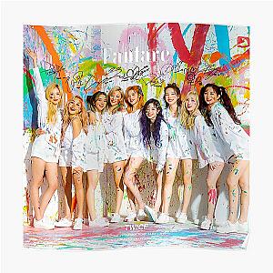 TWICE 트와이스 - Fanfare (Japanese Single ) (With PRINTED Autographs) |  Poster RB0809