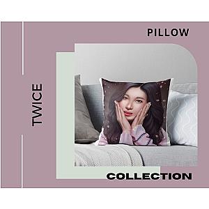 Twice Throw Pillow